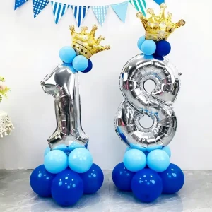 Inflatable Party Balloon for Birthday Valentine’s Day New Year’s Day Children Adult Celebrations Helium Fill Decoration