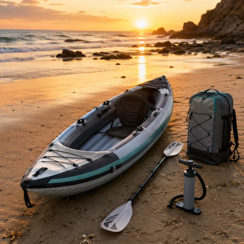 Opblaasbare Pedal Kayak 3 Personen Aangepast Logo Vissen Toerboot met Stabiele Bodem Verstelbare Zitting en Accessoire Kit