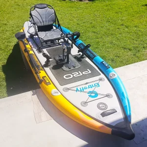 Inflatable Pedal SUP Board Kayak Type Fishing Inflatable Pedal Kayak
