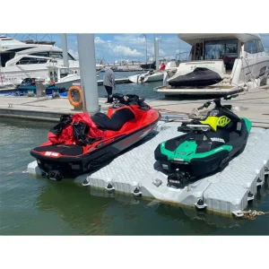 Aufblasbare Kunststoff-Ponton-Jet-Ski-Docks, schwimmend für Dockanbieter, Marinebedarf