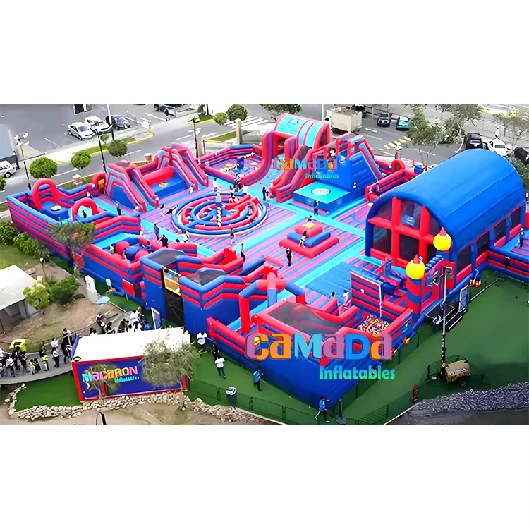 Aufblasbare Spielplätze und Hüpfburgen Aufblasbarer Wasser-Spielplatz
