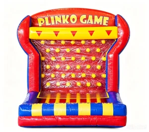 Inflatable Plinko Ball Drop Game PVC Material Eco Friendly Classic Carnival Prize Commercial Interactive Game Fair Party Rental