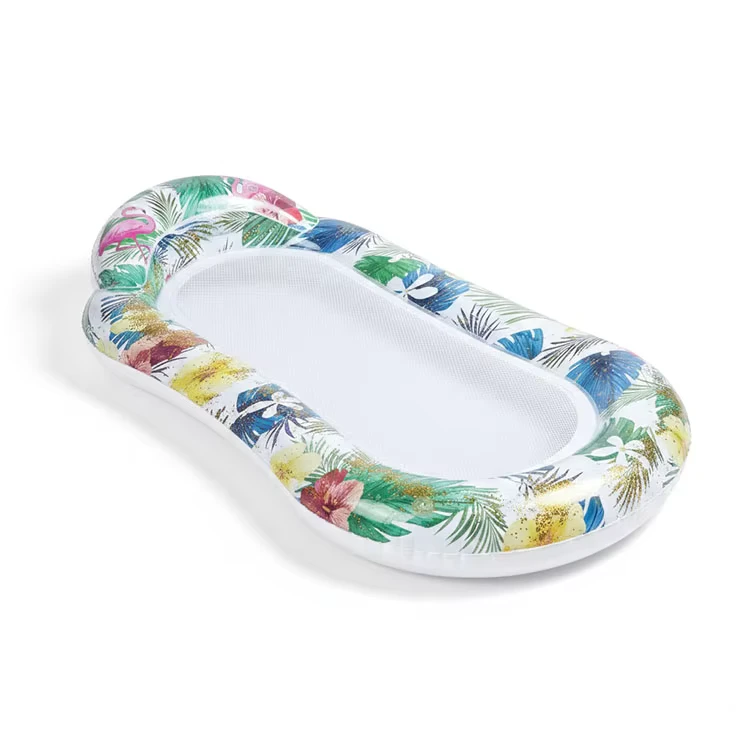 Aufblasbare Poolliege Erwachsene Wasser-Hängematte Lounger Outdoor Wasser-Floß Floatie
