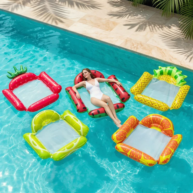 インフレータブルプールフロート大人用浮きラウンジチェアパーティー用浮きプールフロートラウンジ夏の水遊び用