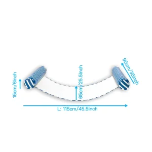 Inflatable Pool Lounger Float Water Hammocks Sun Lounger Air Sofa for Swimming Pool & Garden for Relaxation