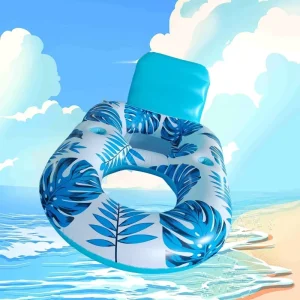 Inflatable Pool Mat Row Swimming Pool Beach Sea Air Floating Seat Inflatable Floating Bed for Pool Chair Water Bed Mattress