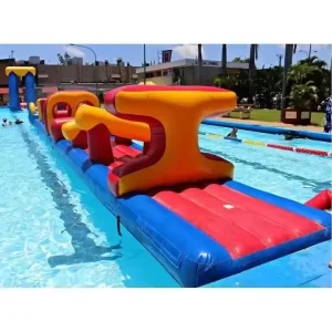 Inflatable Pool Obstacle Inflatable Floating Water Obstacle Course