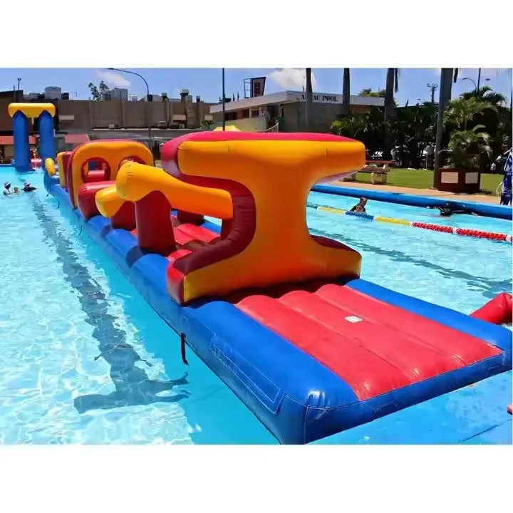 Corso di Ostacoli Gonfiabile per Piscina, Ostacolo Galleggiante Gonfiabile