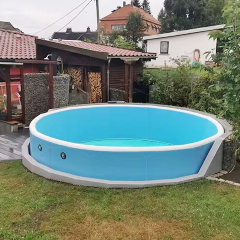 Piscina Inflable para Exterior o Interior, Piscina Inflable de PVC con Costura de Caída, Piscina Inflable Gigante para Adultos y Niños