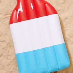 Inflatable Popsicle Raft Float PVC Water Ride Ice Cream Chair Portable Air Cushion 180x90cm Premium Packaging