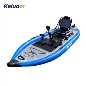Inflatable Portable Detachable Fishing Kayak Pedal Drive SUP Canoe Inflatable Fishing Kayak