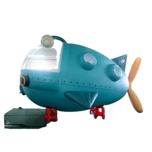 Inflatable RC LED Zeppelin Model Advertising Inflatables RC Airship Blimp With Light for Outdoor Promotion Decor
