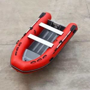 Inflatable RIB Boat 330CM Deep V Fishing Aluminum Alloy Hull Rib Boat with CE Certificate