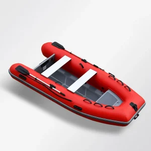Inflatable RIB Yacht Rowing Boat Aluminum Bottom Shell PVC Material Fishing Rescue Boat