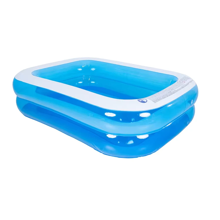 Piscina Gonfiabile Rettangolare in Plastica: Grande Piscina Gonfiabile per Bambini