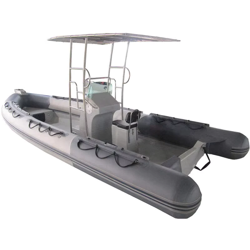 Thuyền bơm hơi RIB với tay lái, thuyền Hypalon hoặc PVC RIB-650C