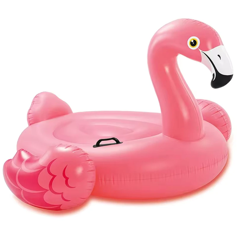 Flotador Inflable Flamenco, Flotador de Playa para Adultos, Juguetes Inflables para Agua, Flotador de Piscina