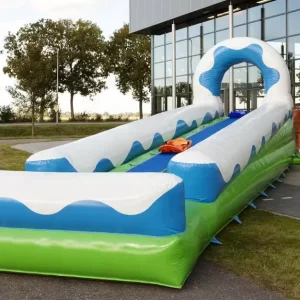 Inflatable Roller Sleigh Slide with Custom Design