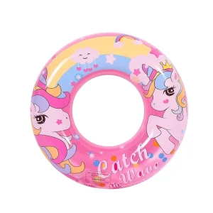 Inflatable Round Life Ring for Kids & Toddlers PVC Material
