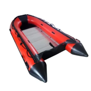Perahu Karet Inflatable untuk Memancing Selancar Perahu PVC Lantai Aluminium Yacht Perahu Udara dengan CE