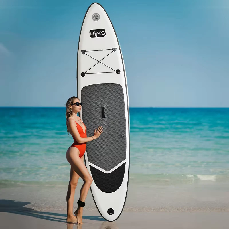Planche de paddle gonflable SUP, non glissante, planche de paddle debout, kayak de course, portable, léger, non motorisé