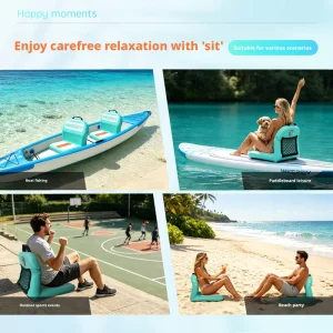 Inflatable SUP Seat Brushed Material Seat for Stand up Paddle Board Easy to Install Inflatable Seat