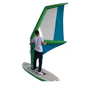 Inflatable Sailing SUP Windsurf Sail Board with Sail