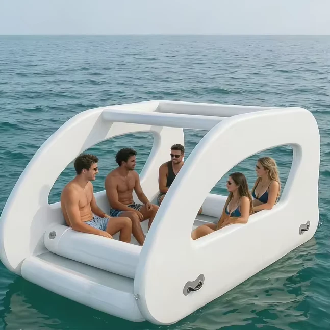 Yacht a Vela Gonfiabile Catamarano Barche per Feste Yacht di Lusso Galleggiante