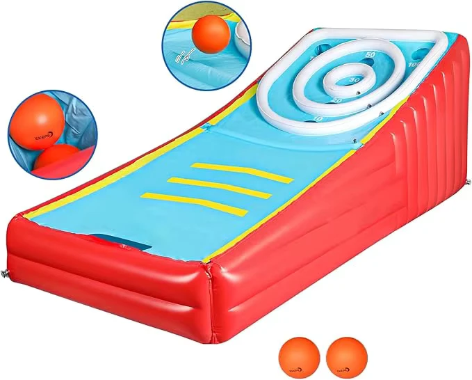 Juego de Carnaval de Bola de Puntuación Inflable para Niños y Adultos