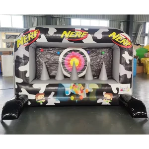 Inflatable Shooting Range Games Carnival Floating Targets Nerfwall Shooting Game Inflatable Archery Target Shootout