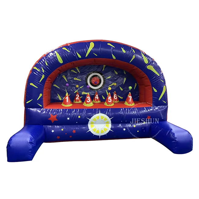 Inflatable Shooting Range with Floating Targets Juegos Inflables Air Juggler Game Inflatable Shooting Target