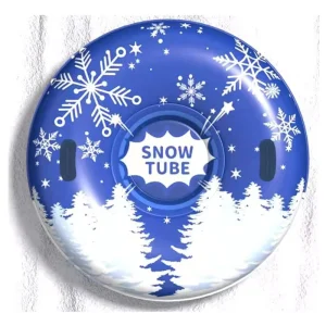 Inflatable Ski Tubing Snow Tube PVC HDPE Towable Winter Outdoor Use Customizable Safety Durable Eco Friendly