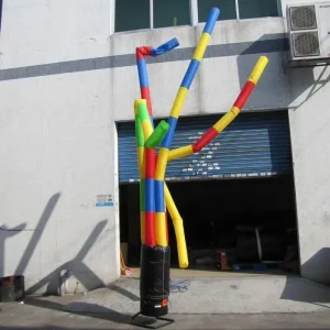 Danzantes de cielo inflables con varios colores