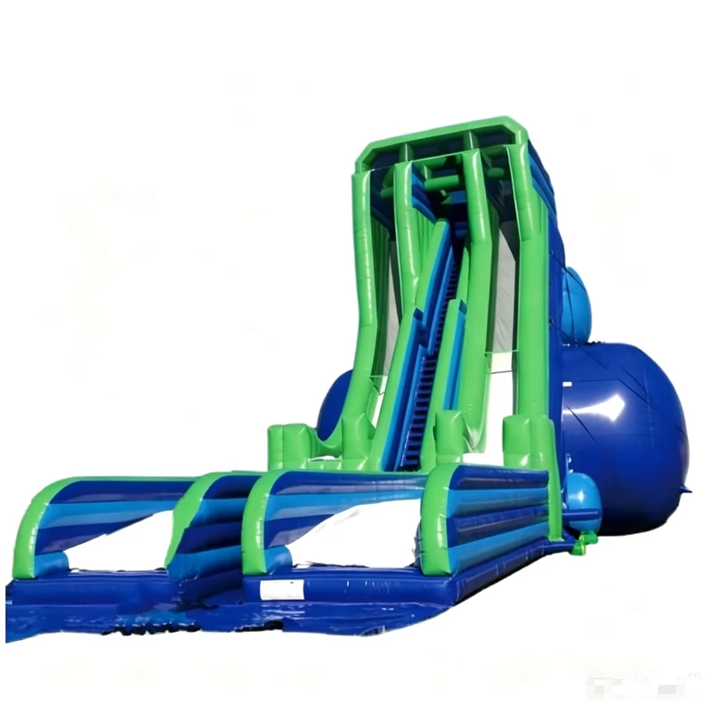 Inflatable Slide Commercial Giants Kids Adults Inflatable Pool Skys Dry Water Slides Playground for Festivals Summer Fun