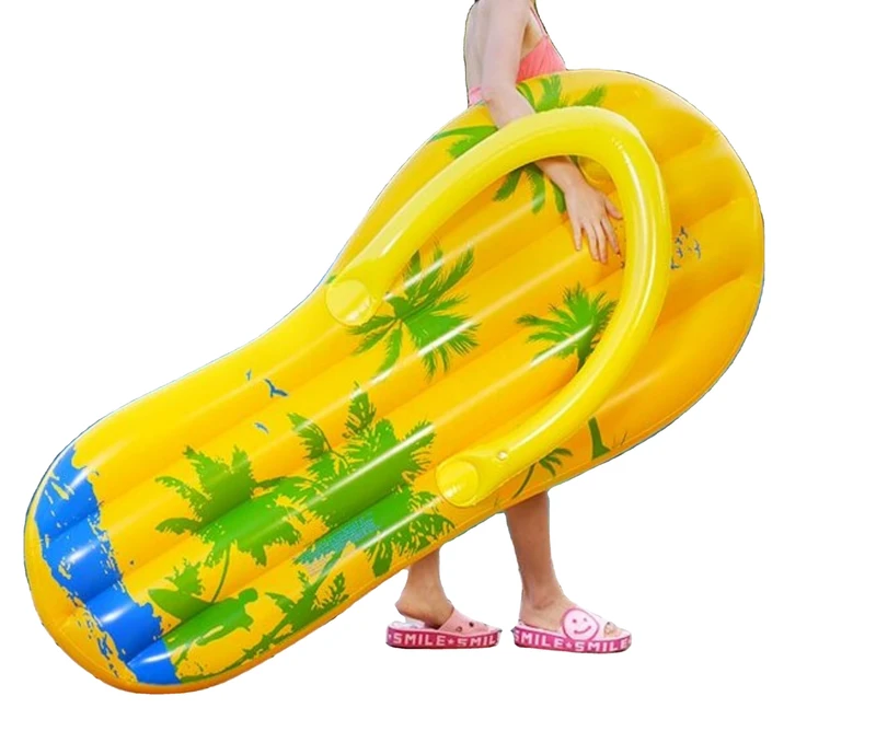 Opblaasbare Slipper Water Zwembad Lounger Drijvende Matras