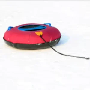 Tuyau de neige gonflable, flotteur de natation, tissu sportif d'hiver, remorquable, jouets de neige, jouet de tube de neige acceptable pour 1 à 2 personnes, 48 pouces