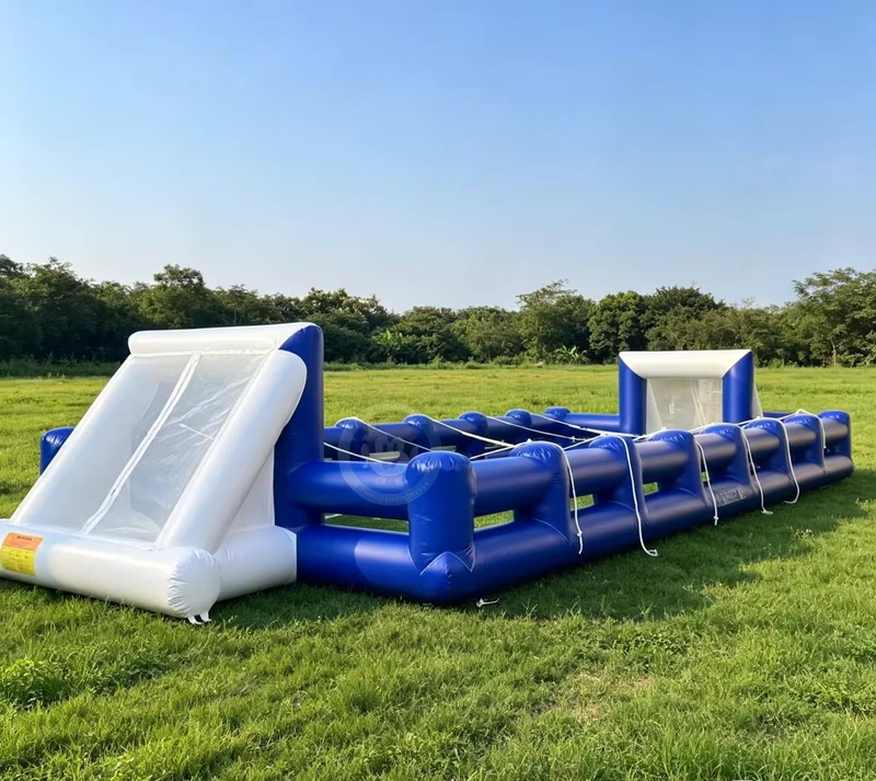 Inflatable Soccer Game Kids and Adults Outdoor Commercial Inflatable Football Court Arena