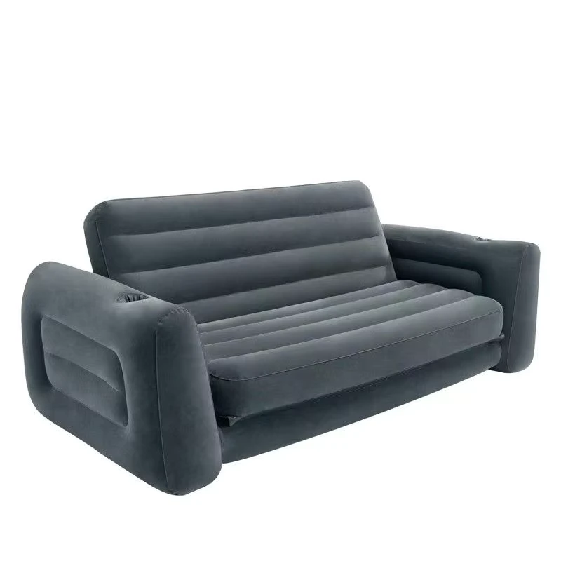 Divano gonfiabile PVC 2 in 1 Letto da divano per piscina, campeggio all'aperto, divano letto portatile per coppie