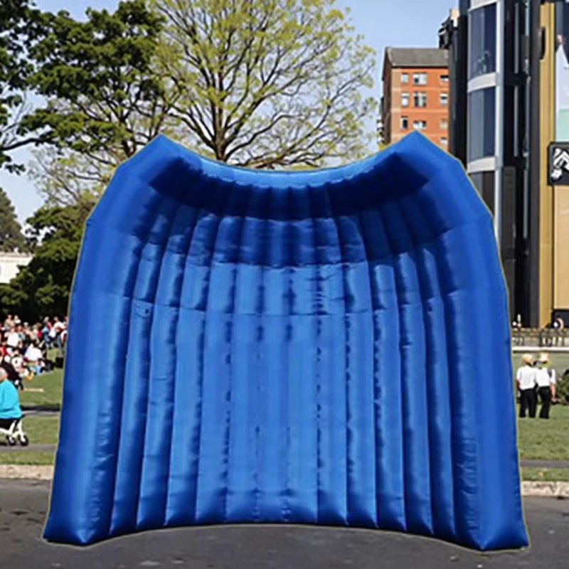 Barrières acoustiques gonflables Oxford personnalisées, coques acoustiques portables, murs de barrière acoustique, barrière acoustique de route, événement UV
