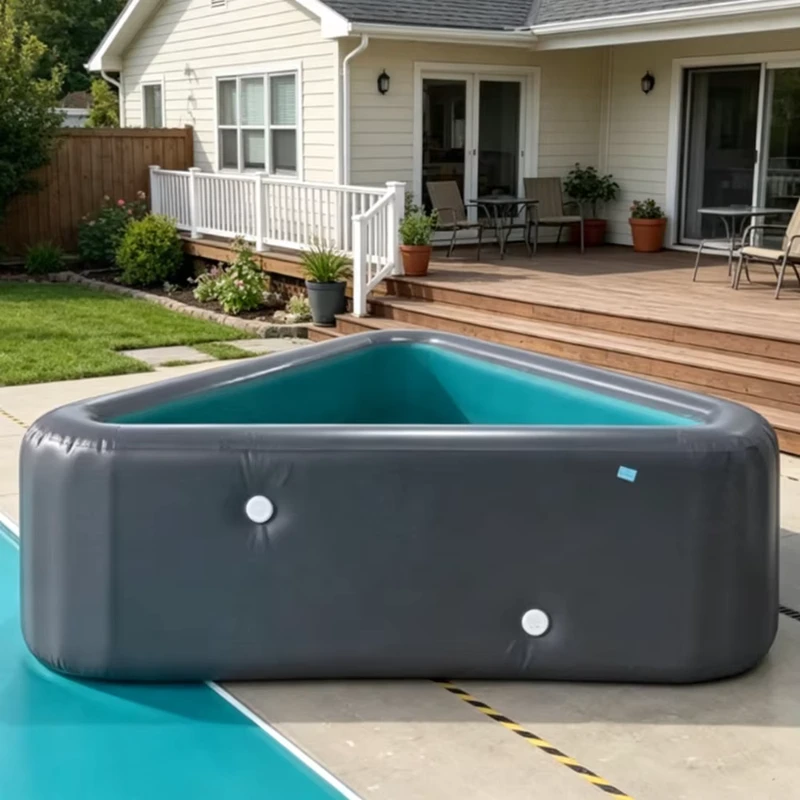 Aufblasbares Spa-Pool Aufblasbares Schwimmbecken für Garten Zuhause Weich Bequem Tragbar Aufblasbares Hydrotherapie Freizeitbecken