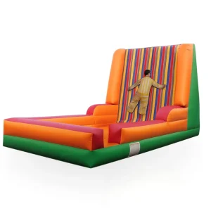 Inflatable Spider Velcro Wall with Jump Suits Outdoor Carnival and School Event Game