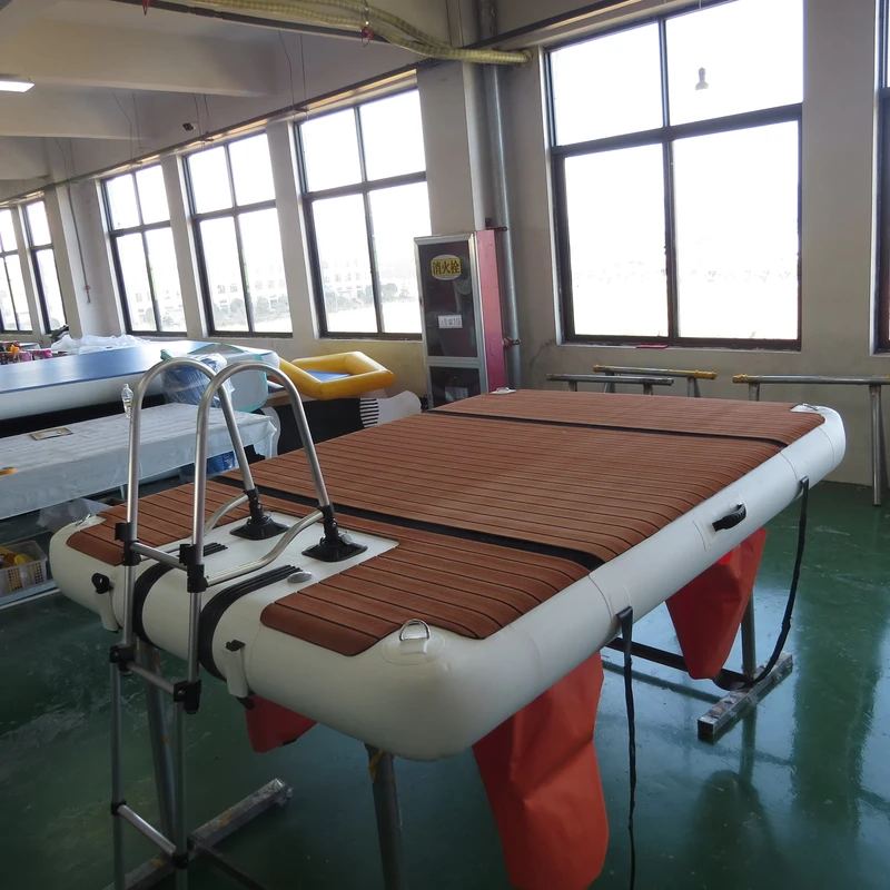 Botes Deportivos Inflables Yate Muelle Plataforma Flotante Pontón en Venta