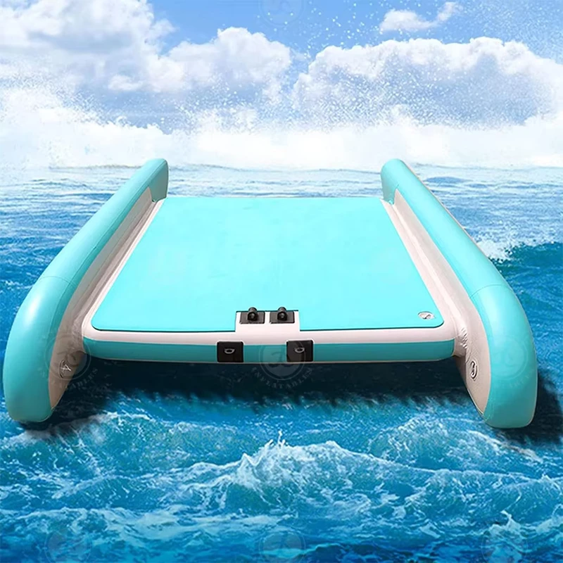 Inflatable Sport Boats Yacht Dock Portable Inflatable Dock Floating Platform with Engine Floating Dock