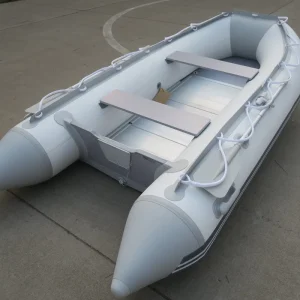 Opblaasbare Sport Dinghy Boot voor 4 Personen PVC Opvouwbare Visboot