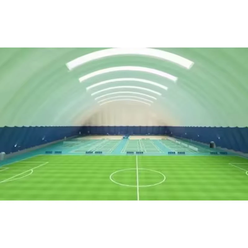 インフレータブルスポーツアリーナフットボールピッチエアドームパーク建築膜材料
