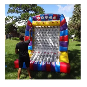 Equipamento de Aluguel para Festas de Jogos Infláveis, Jogo de Pinball Inflável para Crianças e Adultos, Jogo Inflável Plinko