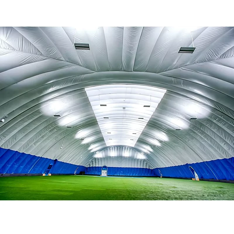 Tenda de Domo Inflável para Desportos, Estrutura de Ar Suportada Anti UV, Domo de Ar para Andebol Interior