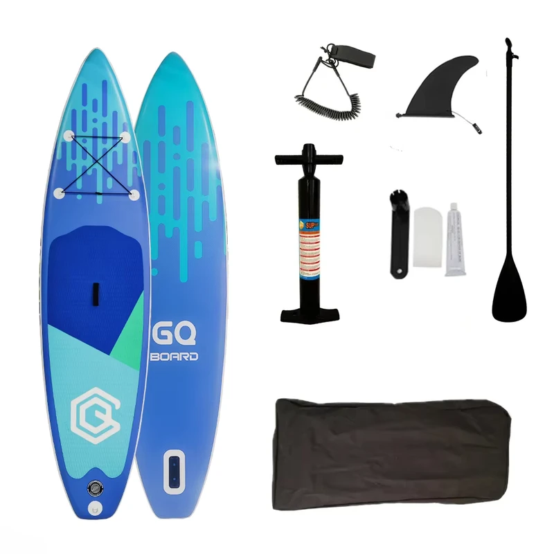 Prancha de Stand Up Paddle Inflável (SUP) com Processo de Selagem a Quente para Desportos Aquáticos e Lazer