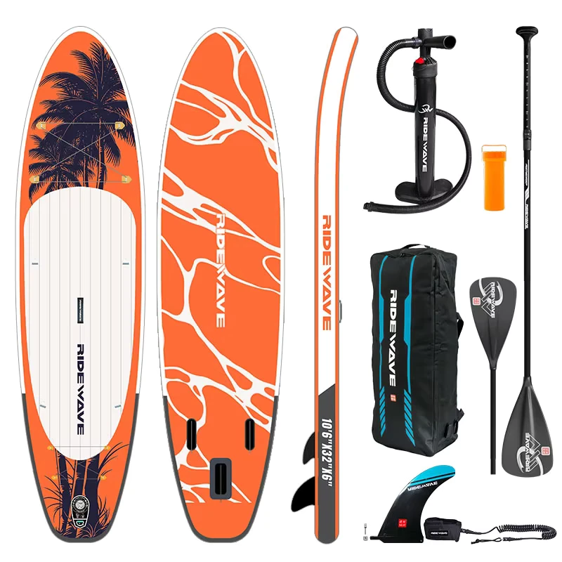 Tavola da paddle gonfiabile Stand up 10'6" ISUP con accessori di lusso SUP Paddleboard
