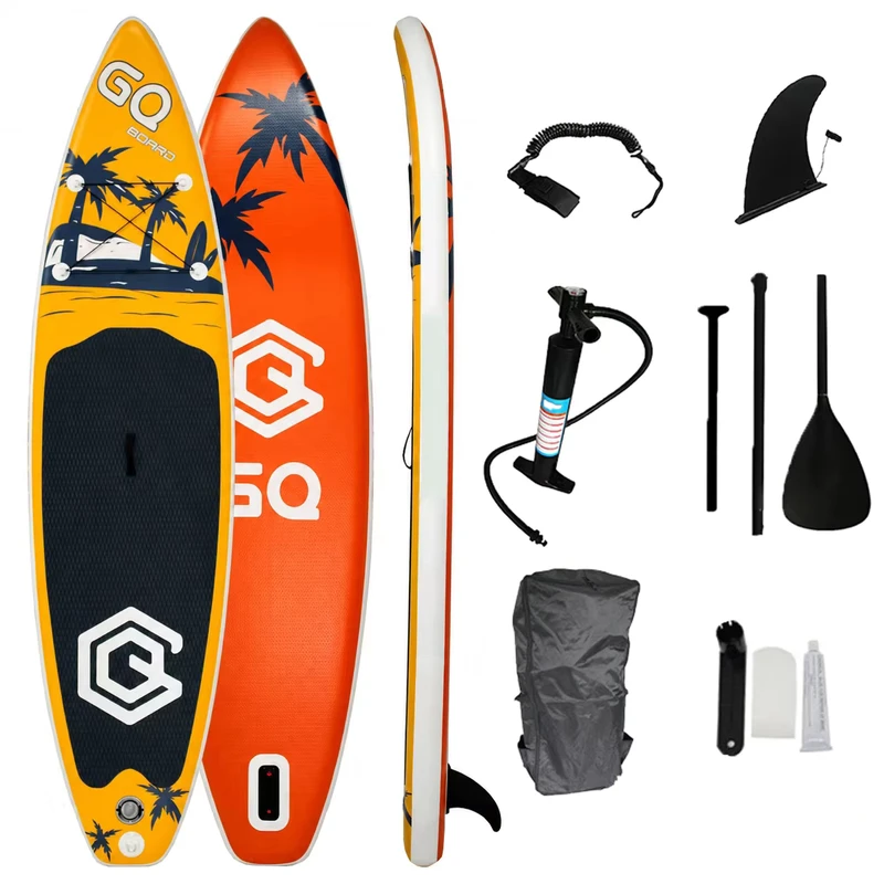 Inflatable Stand up Paddle Board 11′ X 32″ X 6″ Lightweight SUP Board with EVA Deck Max Payload